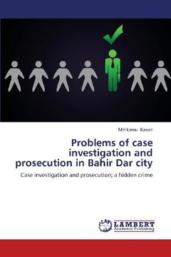 portada Problems of case investigation and prosecution in Bahir Dar city