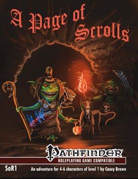 portada SoR1: A Page of Scrolls: Part 1 of the Shadows of Riverton adventure path (Volume 1)