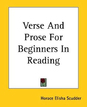 portada verse and prose for beginners in reading (en Inglés)