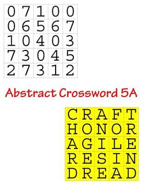 portada Abstract Crossword 5A (in English)