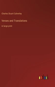 portada Verses and Translations: in large print (en Inglés)