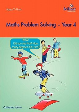 portada maths problem solving - year 4