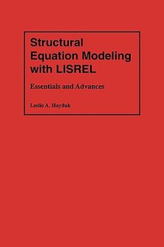portada structural equation modeling with lisrel: essentials and advances (en Inglés)