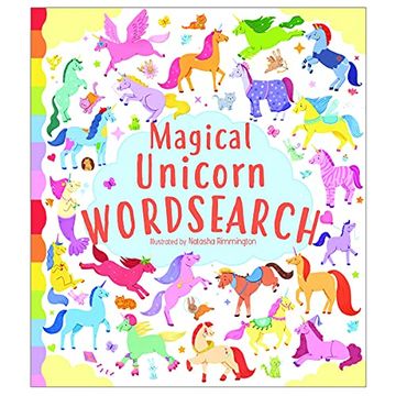 portada Magical Unicorn Wordsearch (en Inglés)