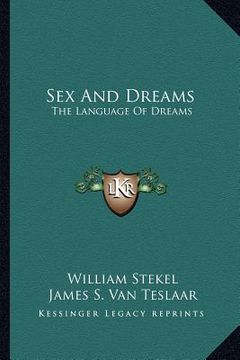 portada sex and dreams: the language of dreams (en Inglés)