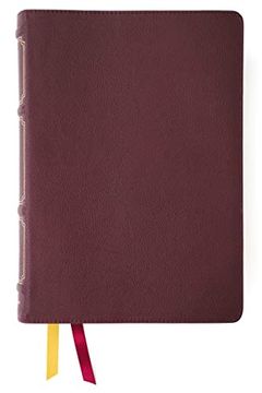 portada Nkjv, Thompson Chain-Reference Bible, Genuine Leather, Calfskin, Burgundy, red Letter, Comfort Print (in English)
