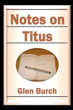 portada Notes on Titus (en Inglés)