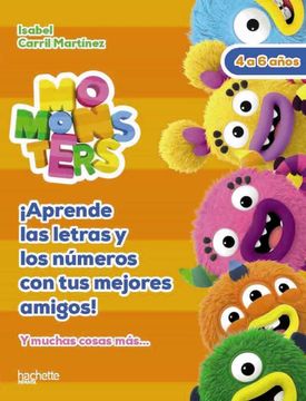 portada Aprende las Letras y los Números con tus Mejores Amigos, 4-6 Años (in Spanish)