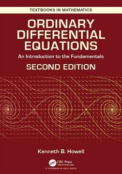 portada Ordinary Differential Equations: An Introduction to the Fundamentals (Textbooks in Mathematics) (en Inglés)