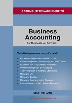 portada A Straightforward Guide to Business Accounting for Businesses of all Types: Revised Edition 2022 (in English)