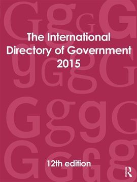 portada The International Directory of Government 2015 (in English)