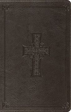 portada ESV Value Thinline Bible (TruTone, Charcoal, Celtic Cross Design)