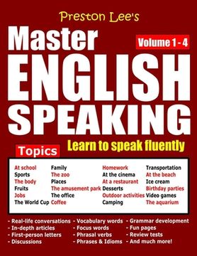 Preston Lee's Master English Speaking - Volume 1 - 4 (en Inglés)
