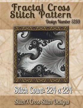portada Fractal Cross Stitch Pattern: Design No. 5259 (en Inglés)
