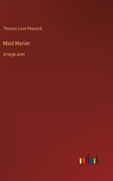 portada Maid Marian: in large print (in English)