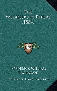 portada the wednesbury papers (1884) (in English)