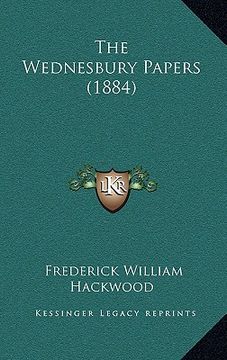 portada the wednesbury papers (1884) (en Inglés)