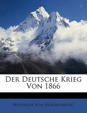 portada Der Deutsche Krieg Von 1866 (en Alemán)