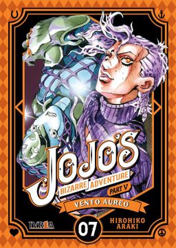 portada Jojo's Bizarre Adventure Parte 5: Vento Aureo 7