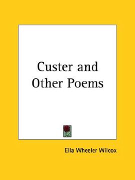 portada custer and other poems (in English)