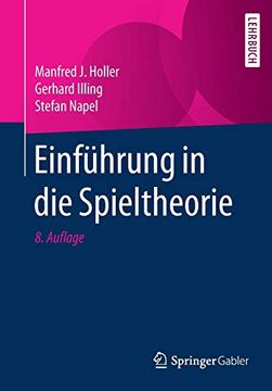 portada Einführung in die Spieltheorie (in German)