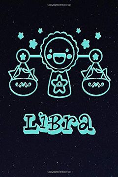 portada My Cute Zodiac Sign Libra Not: Kids Astrology Drawing pad - 120 Pages, Blanc dot Grid, 6" x 9" - Horoscope Notepad, Diary 