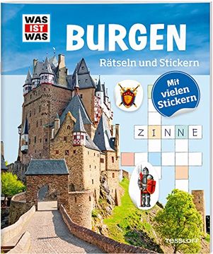 portada Rätseln und Stickern: Burgen (Was ist was - Rätselhefte) (en Alemán)