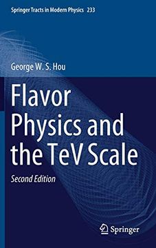 portada Flavor Physics and the tev Scale (Springer Tracts in Modern Physics) (en Inglés)