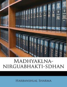 portada Madhyaklna-Nirguabhakti-Sdhan (en Hindi)