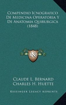 portada Compendio Icnografico de Medicina Operatoria y de Anatomia Quirurgica (1848)