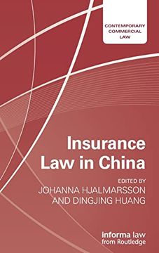 portada Insurance law in China (Contemporary Commercial Law) (en Inglés)
