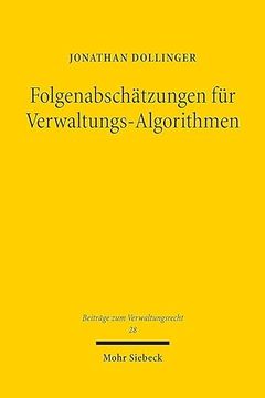 portada Folgenabschatzungen Fur Verwaltungs-Algorithmen (in German)