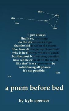 portada A Poem Before Bed: short poems from a sleepy brain (en Inglés)