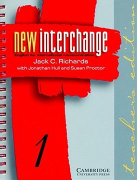 portada New Interchange Teacher's Edition 1: English for International Communication: Level 1 (New Interchange English for International Communication) (in English)