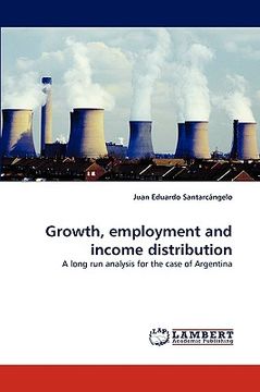 portada growth, employment and income distribution (en Inglés)