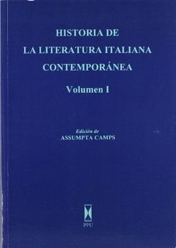 portada Historia de la literatura italianacontemporanea, vol. I