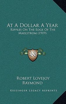 portada at a dollar a year: ripples on the edge of the maelstrom (1919) (in English)