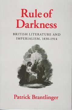 portada Rule of Darkness: British Literature and Imperialism, 1830 1914 (en Inglés)