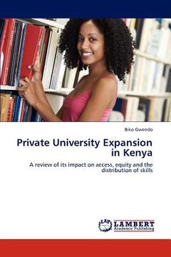 portada private university expansion in kenya (en Inglés)