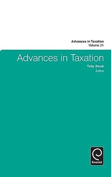 portada Advances in Taxation (Advances in Taxation, 21) (en Inglés)