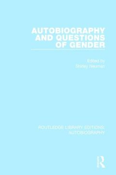 portada Autobiography and Questions of Gender (en Inglés)