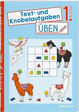 portada Text- und Knobelaufgaben Üben. 1. Klasse (en Alemán)