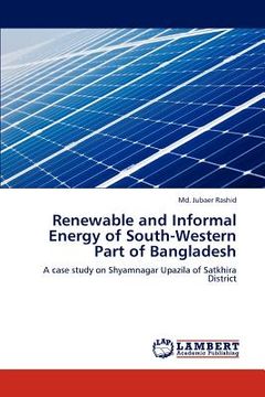 portada renewable and informal energy of south-western part of bangladesh (in English)
