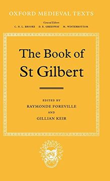 portada The Book of st. Gilbert (Oxford Medieval Texts) (en Inglés)