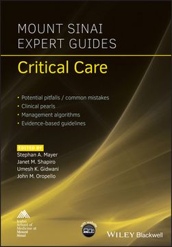 portada Critical Care (Mount Sinai Expert Guides) (en Inglés)