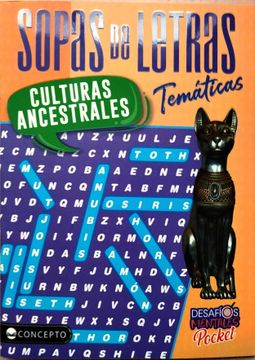 portada Sopa de letras culaturas ancestrales (in Spanish)