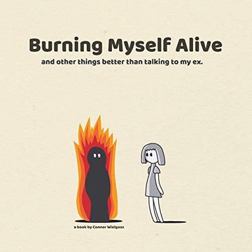 portada Burning Myself Alive (in English)