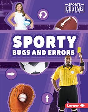portada Sporty Bugs and Errors (Sports Coding Concepts) (en Inglés)