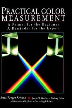 portada practical color measurement: a primer for the beginner, a reminder for the expert (en Inglés)