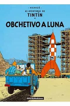 portada Tintin. Obchetivo a Luna (Aragones)
